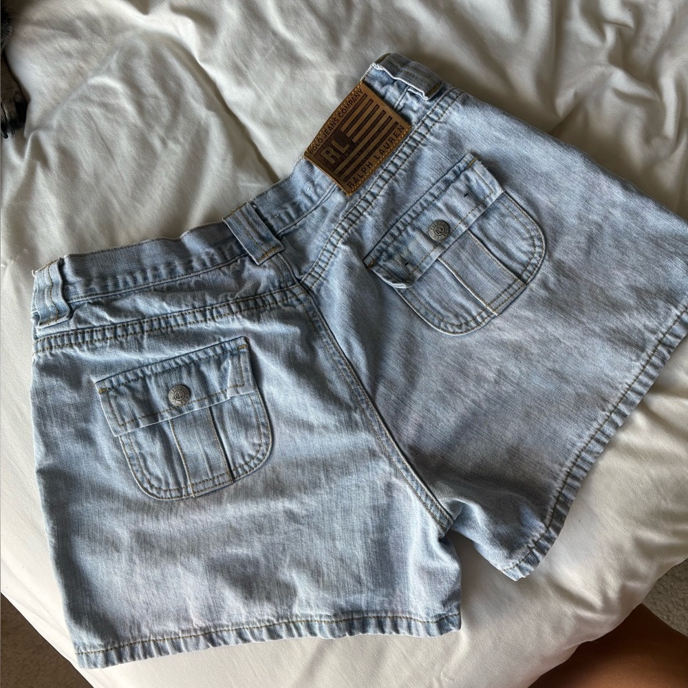Polo by Ralph Lauren Light Blue Jean Shorts